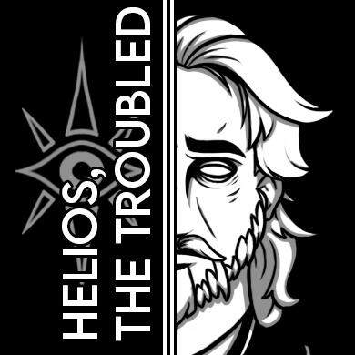 Helios, The Troubled | Monochrome Portrait