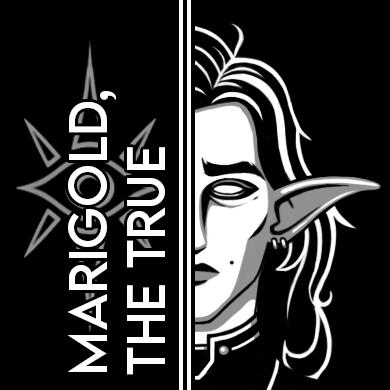 Margiold, The True | Monochrome Portrait