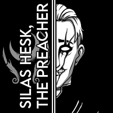 Silas Hesk, The Preacher | Monochrome Portrait