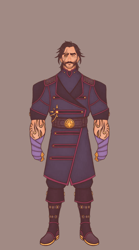 Midas, The Absolved | Full Body Reference