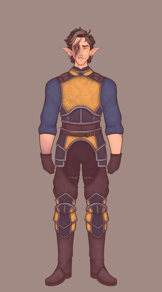 Harlowe (Armoured) | Full Body Reference