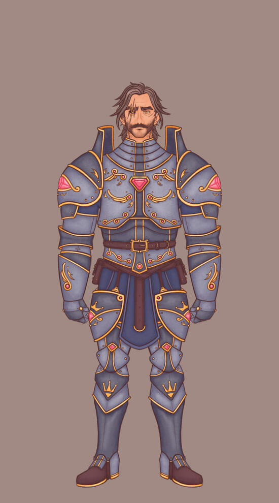 Midas (Armoured) | Full Body Reference